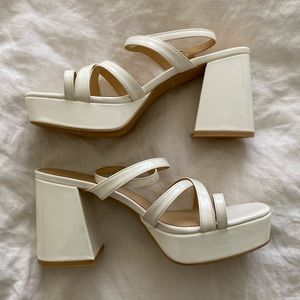 UO Gigi Strappy Platform